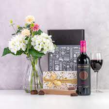 Same day flower delivery is via our 24 hour international overseas florist delivery network of over 40,000 florist worldwide. Flowers And Wine Delivery Beautiful Blooms With San Andres Wine Chocolates