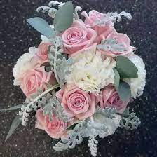 5 out of 5 stars. Coastal Style Wedding Bouquet In Soft Pastel Colors With Roses I Husi Bloma Flower Delivery Shop Iceland