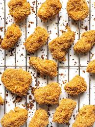 Best chicken nuggets that i have ever had. Homemade Baked Chicken Nuggets Recipe Budget Bytes