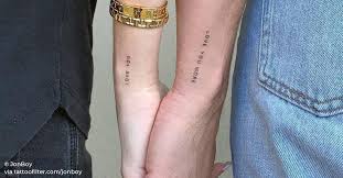 On this episode of 'how far is tattoo far,' bffs eddie and shavonna give each other permanent warnings to be careful when nollywood actress and billionaire wife, regina daniels no doubt love tattoos. Matching Love You And Love You More Tattoos