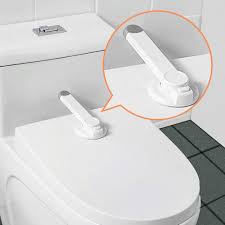 Jun 18, 2020 · how do you unlock a toilet seat? Universal Fit Safety Toilet Lock By Hombae Adhesive Baby Proofing Device For The Toilet Seat Lid Convenient Swing Mechanism For Easy One Hand Operatio Durable And Discreet Design 1 Count Buy Online