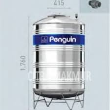 Review toren air stainless steel 1000 liter. Jual Tangki Stainless Penguin Tbsk 1000 Ltr Kaki Kota Tangerang Citra Makmur Tokopedia