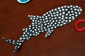 How to make online lesson plans. Crayon Resist Whale Shark Kids Crafts Fun Craft Ideas Firstpalette Com