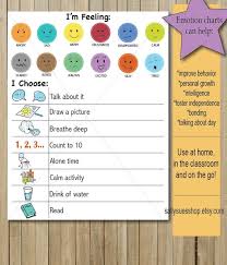 Feelings Charts Emotions Activity Emotional Development Download 1 Inch Learning Emotions