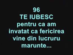Îţi mulţumesc din suflet că te iubesc: 100 De Motive Pentru Care Te Iubesc Youtube