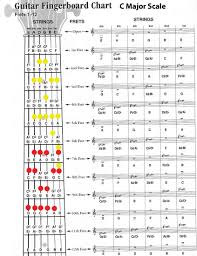 Guitar Scales Chart 2007 2008 Stephan Nesrallah Blue