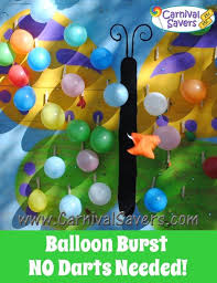 Butterfly Balloon Burst Unique Spring Carnival Game Spring Carnival Game Carnival Activities Carnival Games For Kids