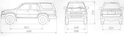 Search over 21,900 listings to find the best local deals. Toyota 4runner Dimensions