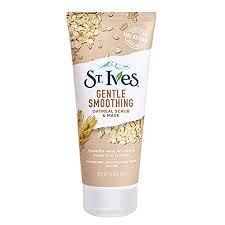 Gommage pour le visage purifiant à l'avoine et à l'orge. St Ives Masque Gommage Lissant Flocons D Avoine Fabellashop Dakar Senegal