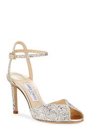 Gold wedding wedges tend to work well with most skin tones, so if your wedding dress. Bridal Wedding Shoes At Neiman Marcus
