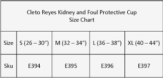 cleto reyes kidney and foul padded protective cup black