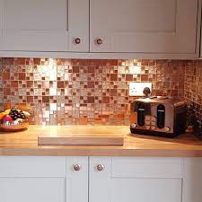 Crystal midnight modular mosaics sg202. Lunar Copper Metal Glass Mosaic Tiles Stone Tile Company Mosaic Tile Kitchen Modern Kitchen Backsplash Kitchen Wall Tiles Modern