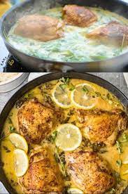 Chicken Recipe Lemon Butter Creamy Delicious Chicken Thigh Recipe Video In 2021 Chicken Thigh Recipes Crockpot Chicken Recipes Chicken Thigh Recipes Baked