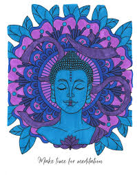 Life skills, school counseling, arts & music. Meditation Coloring Page From Tiny Buddha S Worry Journal Tiny Buddha