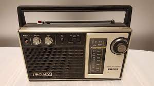 Sony Tfm 7350w Weather Wb Fm Am 3 Band Radio Radio Transistor Radio Vintage Vintage Radio