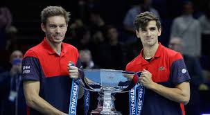 Australian open 2019 men's final. Nicolas Mahut Et Pierre Hugues Herbert Sacres Au Masters