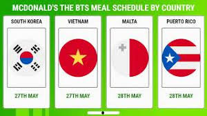 Bts has partnered with mcdonald's to bring you the bts meal! Mcdonald S The Bts Meal Schedule By Country Youtube