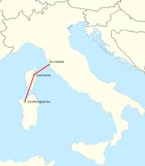 Elle est située au sud de la corse ; Liaison A Courant Continu Italie Corse Sardaigne Wikipedia