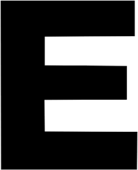 Photo of the letter e for fans of the alphabet 22187347 . Letter E Template Edding