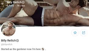 Matthew Rettenmund on X: Billy Reilich is off to OnlyFans, where I expect  him to make a killing. t.coRMqB9GvwZE t.conW61C8Ojhu  X