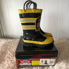 fireman rain boots toddler