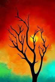Y lo hago con un truco para transferir dibujos en tela, y luego poder hacer proyectos de pintura. 230 Ideas De Paisajes Simples Pinturas Arte Pintura Arte En Lienzo