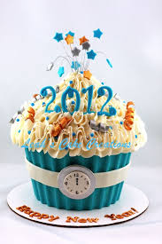 Happy New Year 2012 Giant Cupcake New Year Giant Cupcake Cakes New Year S Cake Giant Cupcakes