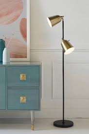 Double pendant c lights $5,400. Bower Gold Globes Led Floor Lamp