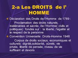 D'autres thèmes ont complété la notion de droits de l'homme : Droits Du Patient Et Droits De L Homme Ppt Video Online Telecharger