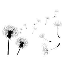 Dandelion Vector Art Download Dandelion Vectors 126709 Silhouette Vector Dandelion Art