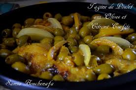 Tagine De Poulet Aux Olives Et Citrons Confits A La Marocaine Le Monde Culinaire De Samia Bouchenafa