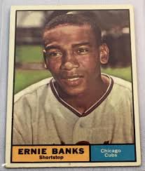 Sportflics kellogg's corn flakes baseball greats. Lot 1961 Topps Set Break 350 Ernie Banks Baseball Card