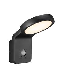 Led Aussenleuchte Mit Bewegungsmelder Schwarz Nordlux Marina Flatline Vivaleuchten De