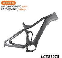 Nieuwe Enduro Volledig Geveerde Ebike-frameset Compatibel ...