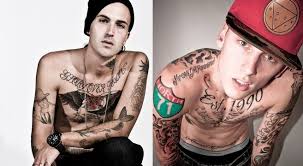 Machine gun kelly poses for l'uomo vogue shoot. Mgk Quotes Tattoos For Girls Quotesgram
