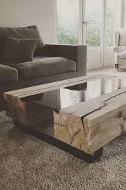 eiken salontafel salontafel meubel ideeen minimalistische woonkamer