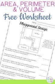 Volume Area Perimeter Worksheet Free Perimeter Worksheets Volume Worksheets Area And Perimeter