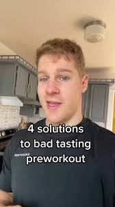 Replying to @thievin.gg How to make a bad tasting preworkout drinkable 🤝