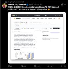 DeepSeek发布新款开源多模态AI模型Janus-Pro__财经头条