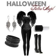 Black Angel Halloween Costume For Kids Fallen Angel Angel Costume Angel Halloween Costumes Fallen Angel