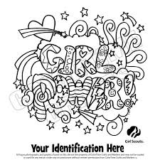 Serving god and our community, helping people at all times, and living by the girl scout law. Girl Scout Brownies Coloring Pages Coloring Home