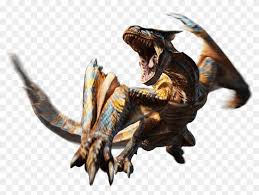 Tigrex appears in darj snowfields once you've unlocked the 4* kinship stone. Tigrex Monster Hunter Tigrex Clipart 82783 Pikpng