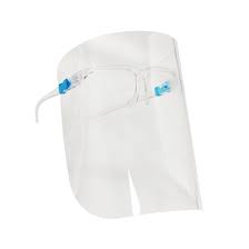 Approved by professionals, made for families. Full Face Shield On Glasses Frame Cleaning Supplies 4 U
