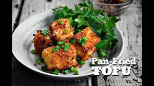 Over medium high heat in a large skillet, add enough oil to coat the bottom of the pan. Pan Fried Tofu Recipe Youtube