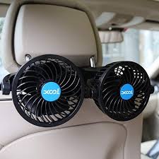Amazon Com Car Fan Electric Car Fans For Rear Seat Passenger Portable Car Seat Fan Headrest 360 Degree Rotatable Ba Cool Car Gadgets Car Seat Fan Car Gadgets
