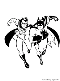 Use these images to quickly print coloring pages. Batman And Robin Coloring Pages Printable