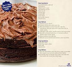 Stork Beat N Bake Chocolate Cake Recipes Stork Recipes Chocolate Cake Recipe Fun Baking Recipes
