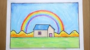 Rainbow Drawing How To Draw Easy Rainbow Scenery Drawing Nature Drawing Natural Scenery Drawing Youtube Have you ever wanted to try landscape drawing?