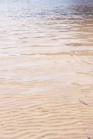 Water Over Untouched Sand In 2020 Water Sand Lake