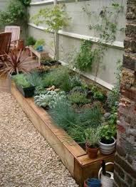 I wish everyone would maintain their garden in this way. Garden Beds Design Railway Sleepers 67 Trendy Ideas Small Gardens Small Garden Sleepers In Garden
